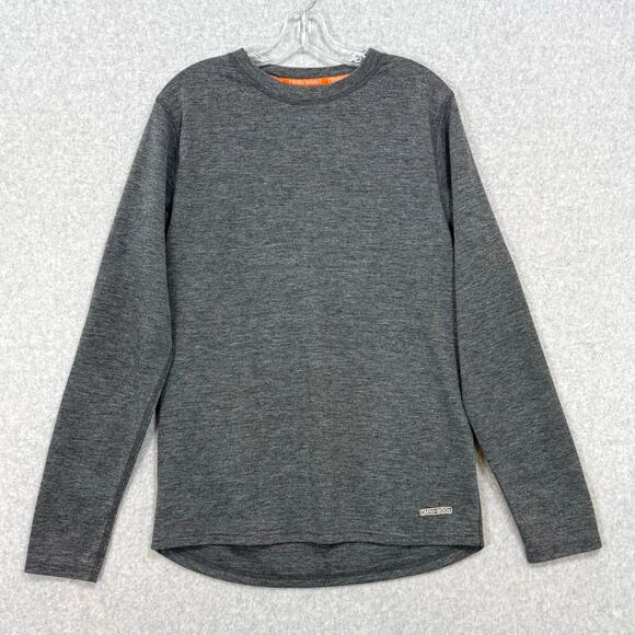 Omni-Wool Baselayer Shirt Size L Wool Blend Crew Neck Double Layer Gorpcore - Picture 1 of 15